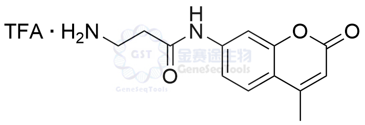 H-β-Ala-AMC∙TFA 201847-54-3结构式